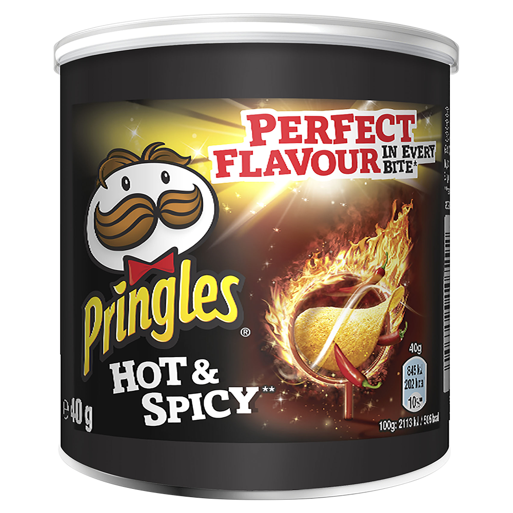 Pringles Dose 40g Hot Spicy